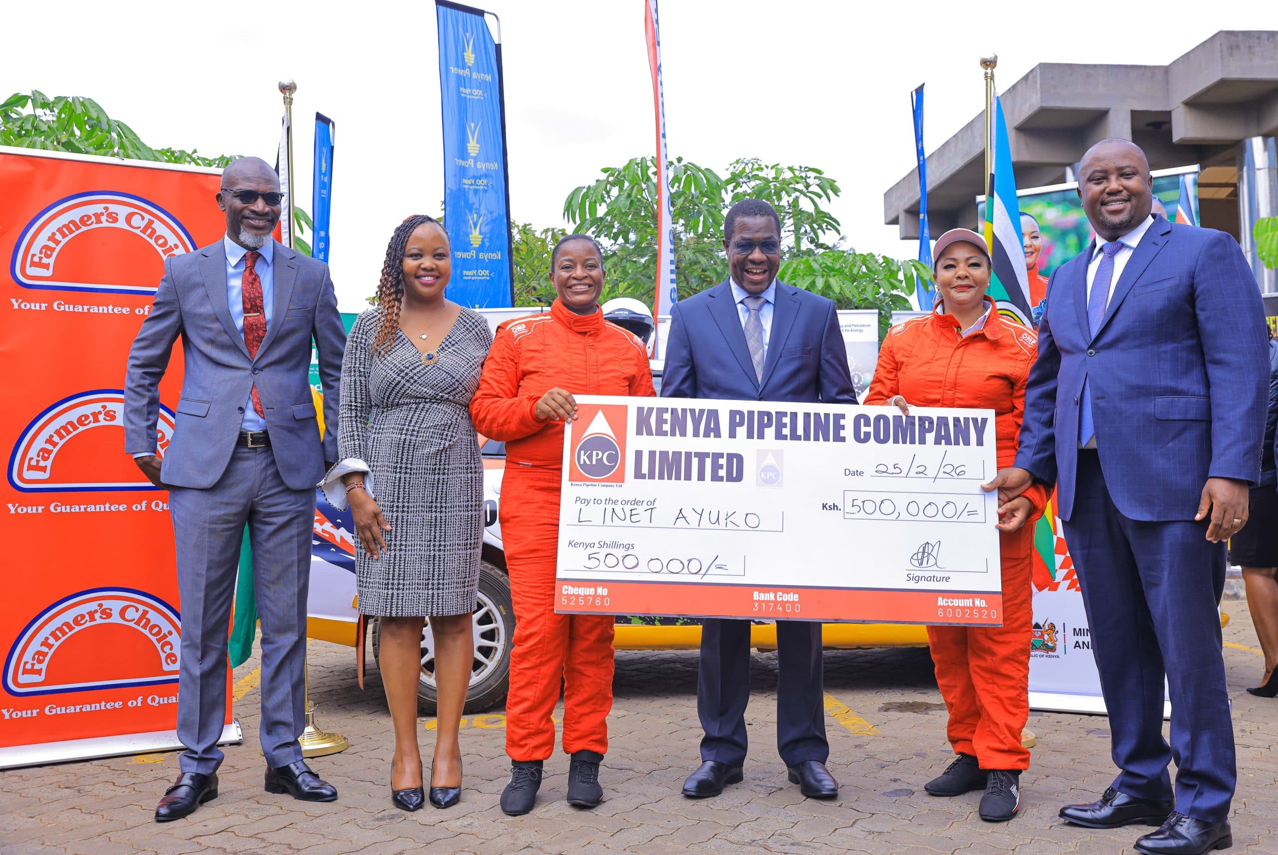 Sheghu, Ayuko vow to conquer tough WRC Safari Rally, ink deal with Ministry of Energy
