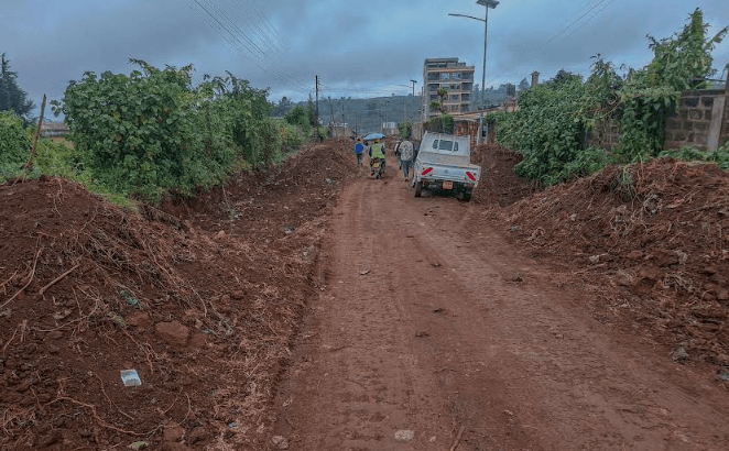 Upgrading of Karanjee road in Kiambu begins
