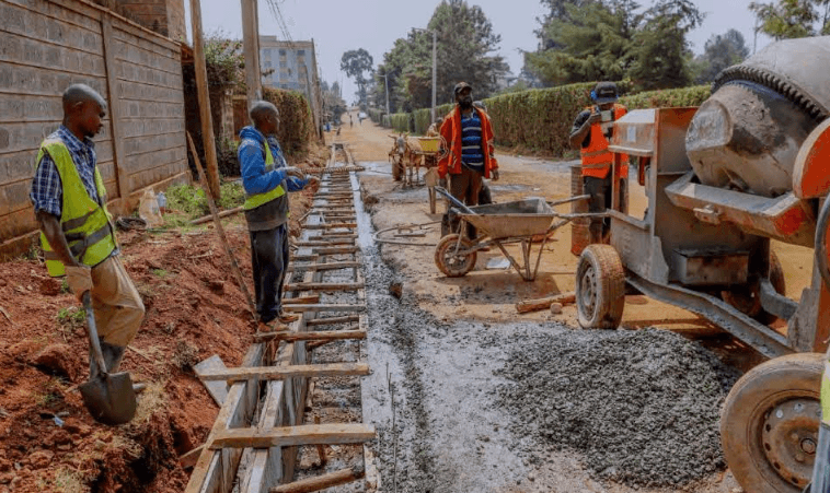 Road and drainage works underway in Thogoto