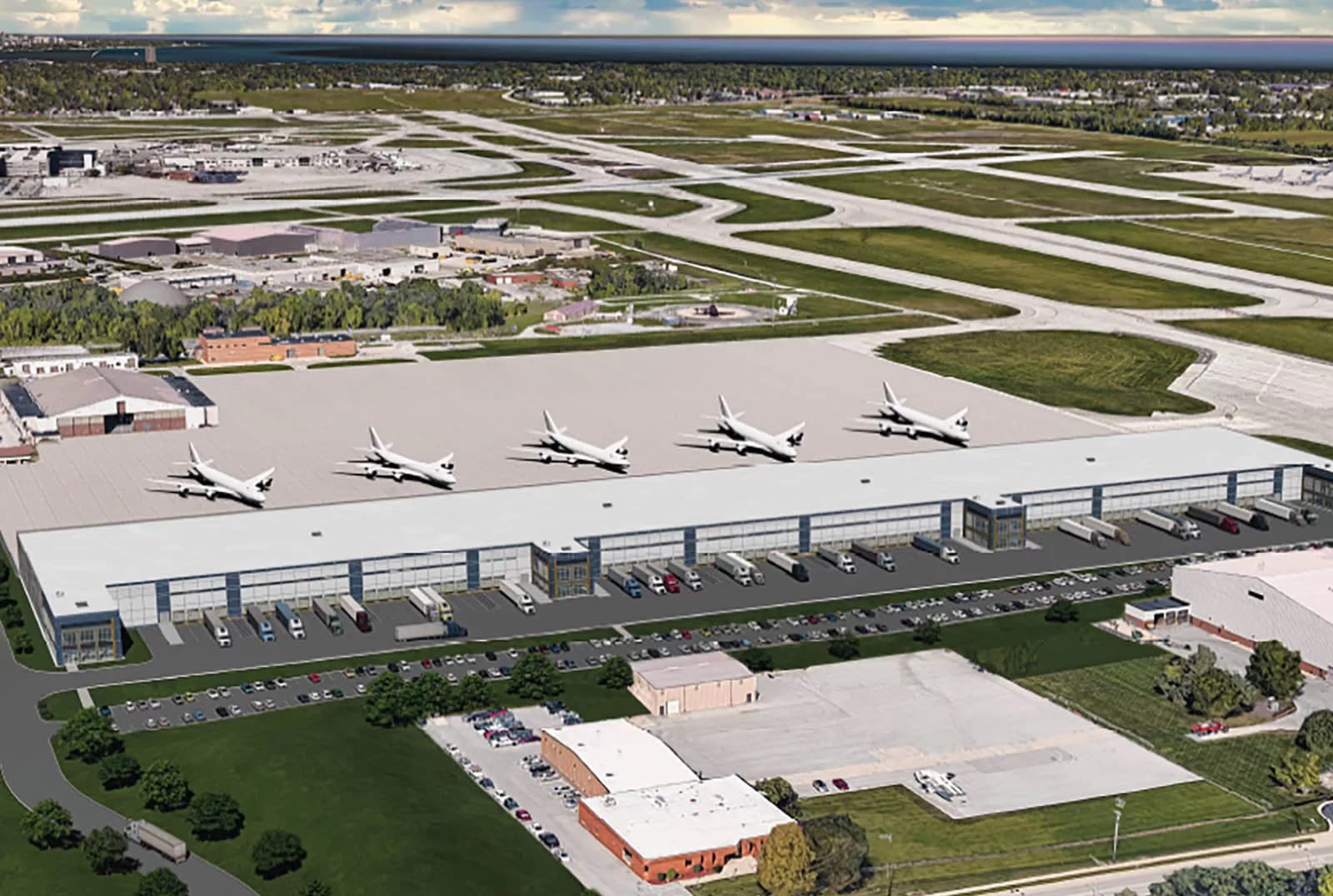 Milwaukee Mitchell International Airport Breaks Ground on $75 Million Air Cargo Facility