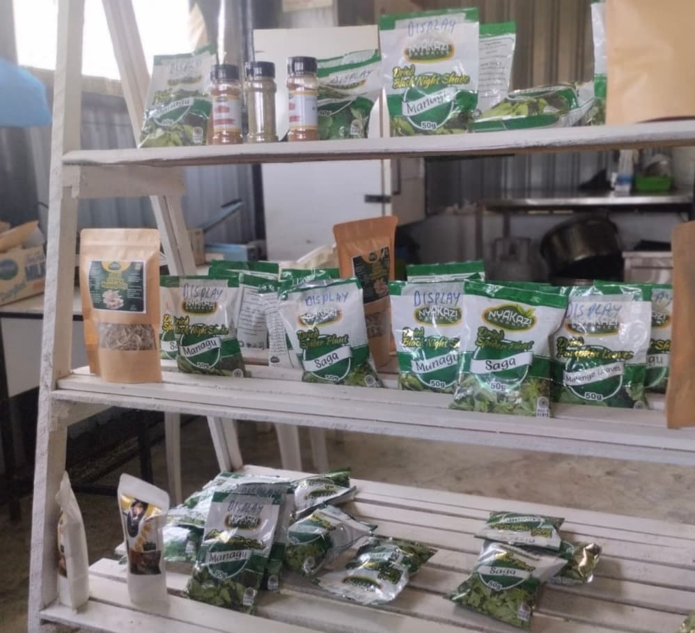 Youth group makes 1/2m sales of dried indigenous vegetables