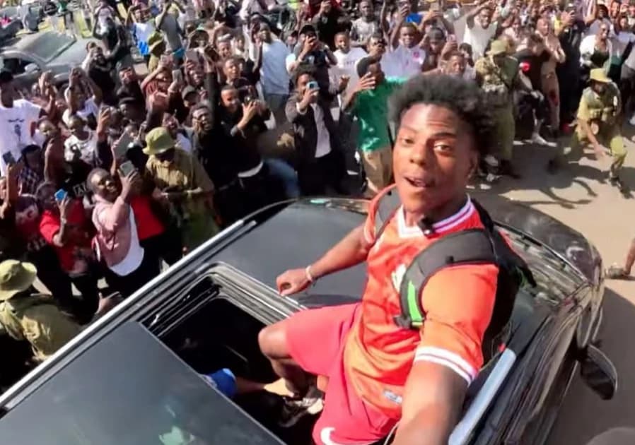 Nairobi rider reveals how IshowSpeed helped him make Sh10,000 in five hours
