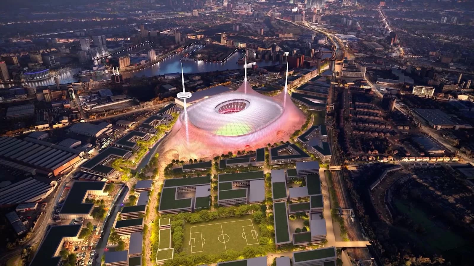 Manchester United’s £2bn Old Trafford Regeneration Project Advances Towards 100,000-seat Vision