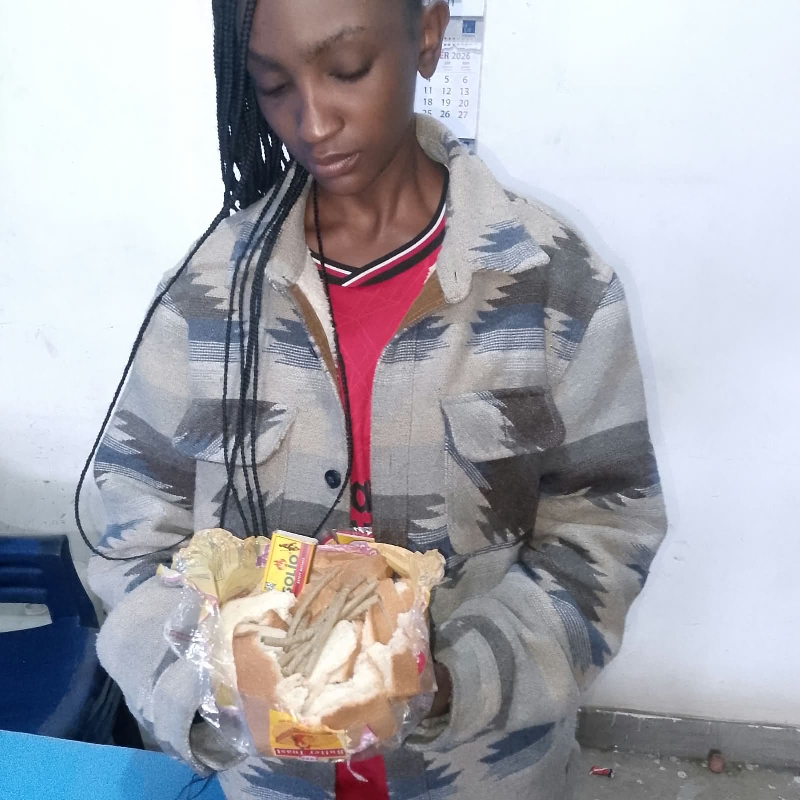 Woman visiting detained boyfriend arrested after police find bhang concealed in bread
