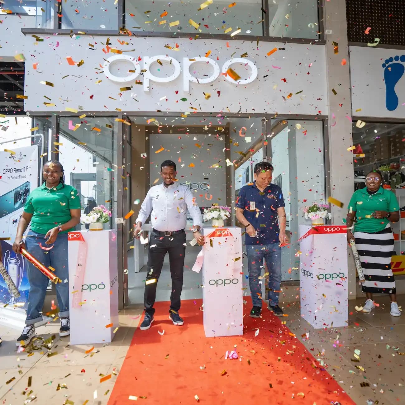 Oppo Opens Two New Brand Stores in Nairobi at Waterfront and Two Rivers Malls