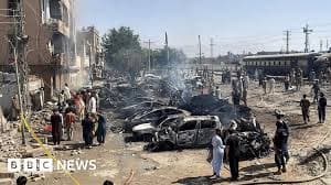 Blast targeting train kills at least 20 in Pakistan