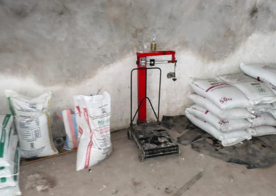 Police nab stolen bags of subsidized fertilizer in West Pokot
