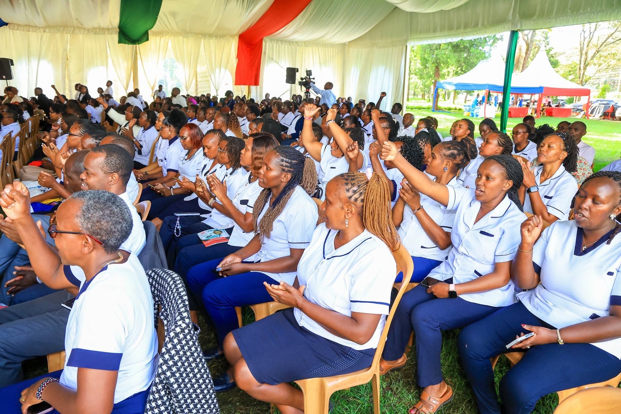 Ruaka level three hospital equipping progresses