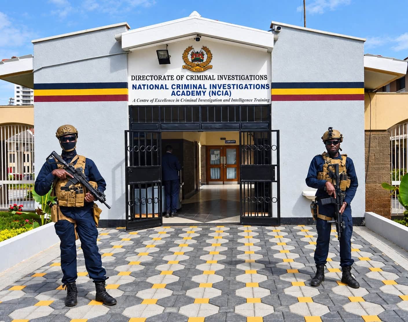 NCIA receives a 16-classroom training block