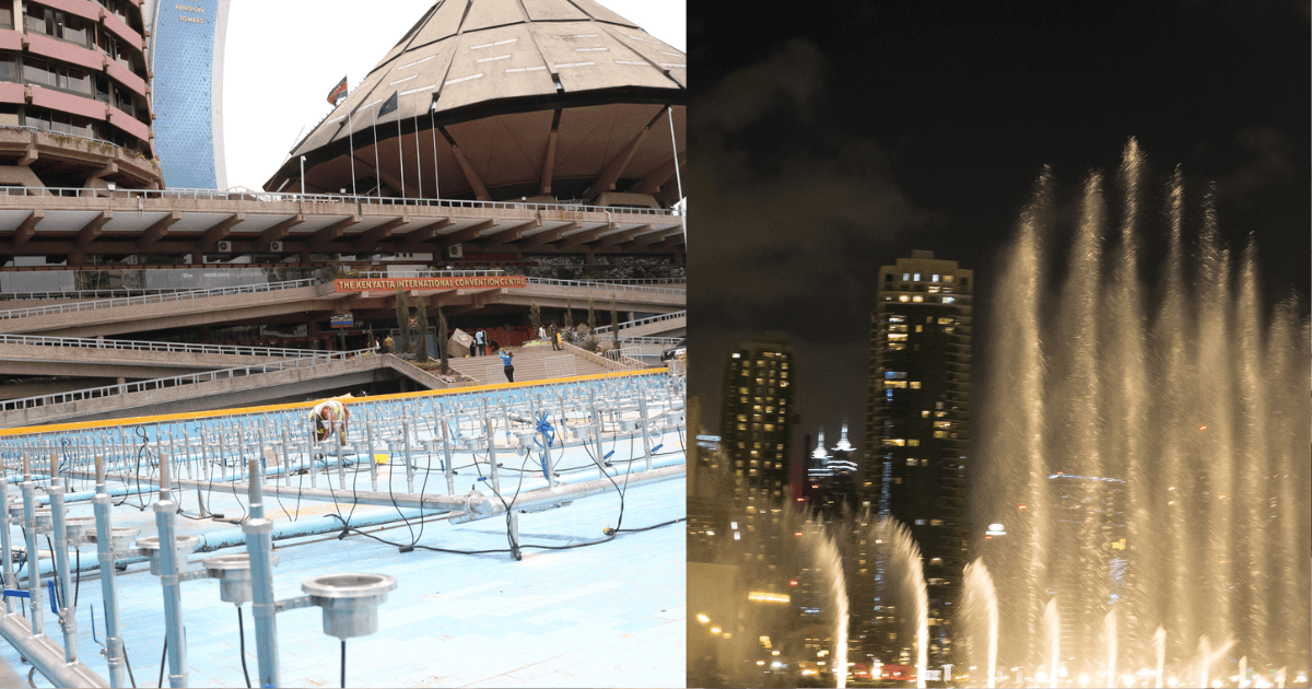 KICC unveils KSh 100m dancing fountain, Africa’s first, rivalling Dubai’s Burj Khalifa