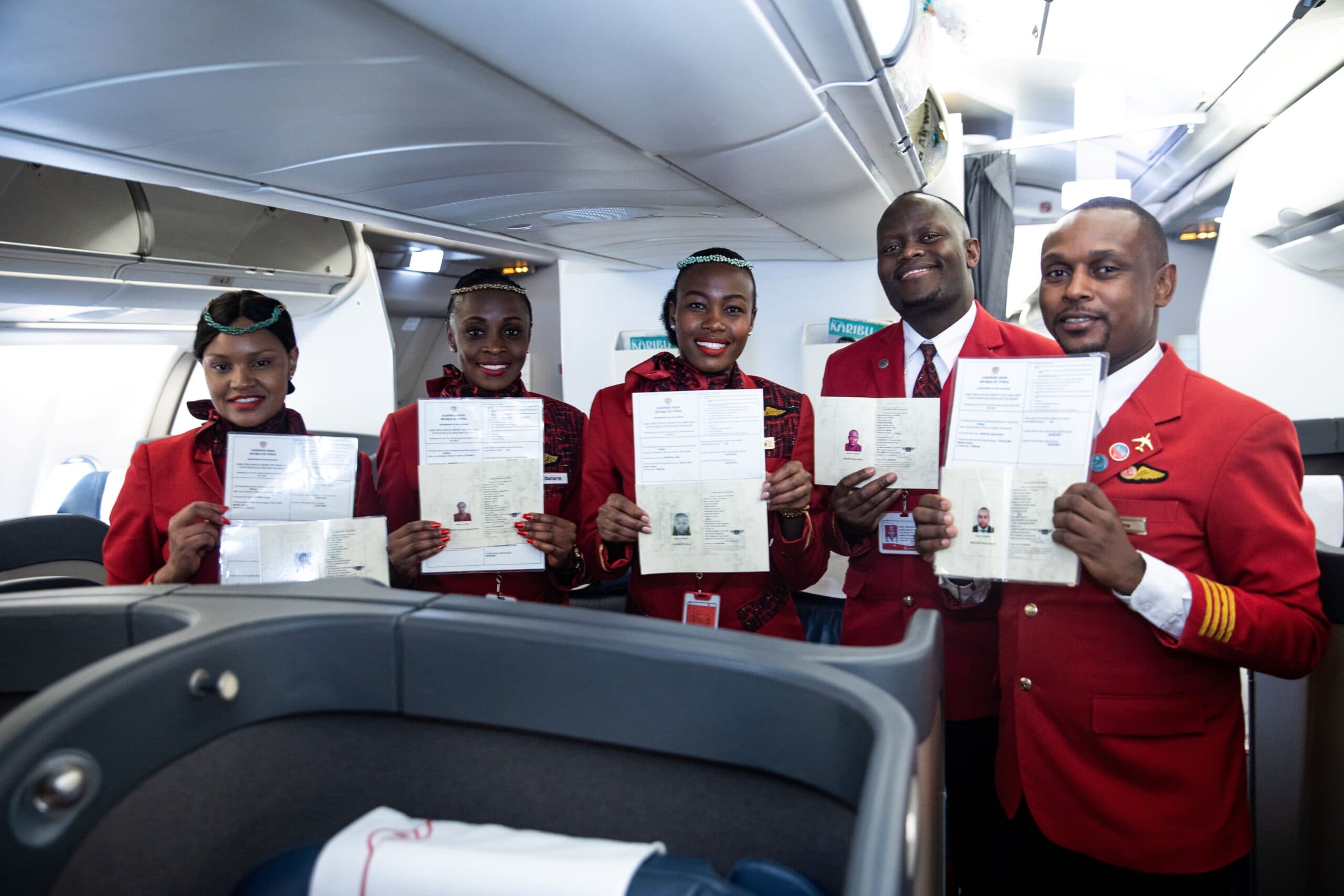 Kenya Airways operates its first flight under EASA Certification