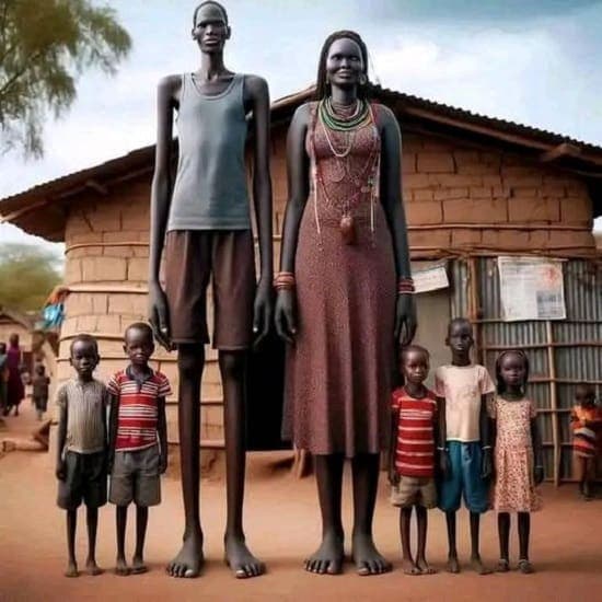 The Dinka People of South Sudan: The Tallest Humans on Earth