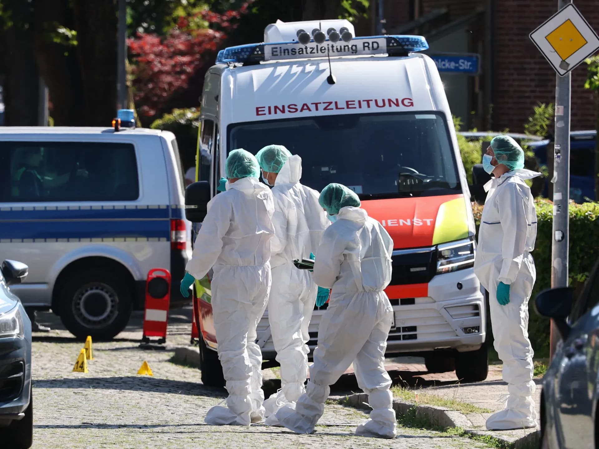 Four women and man shot dead at youth welfare centre in northern Germany