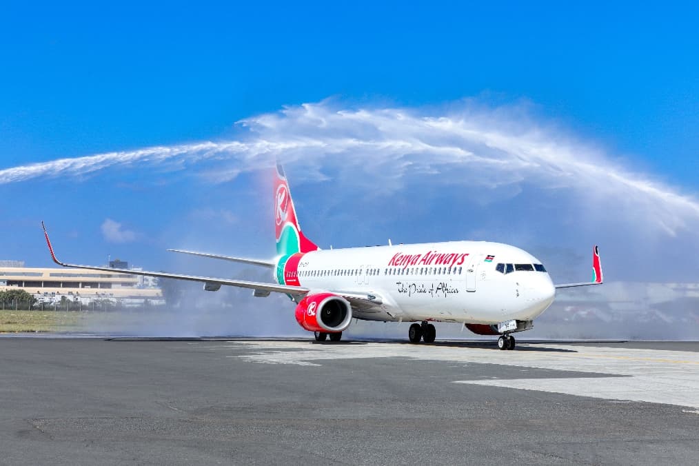 Kenya Airways expands fleet with new Boeing 737-800