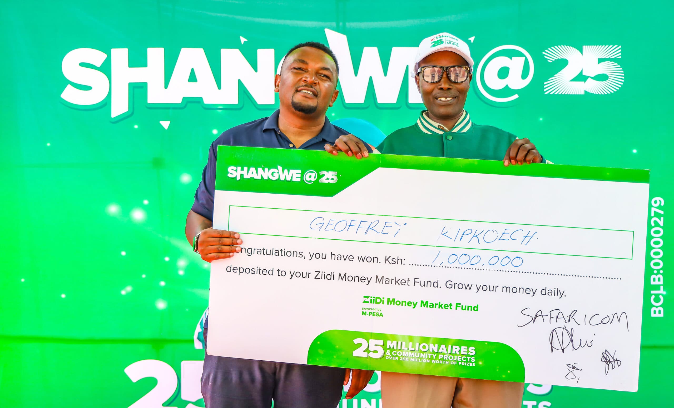 Safaricom’s Shangwe @25 hits week 5 with 15 Millionaires crowned nationwide