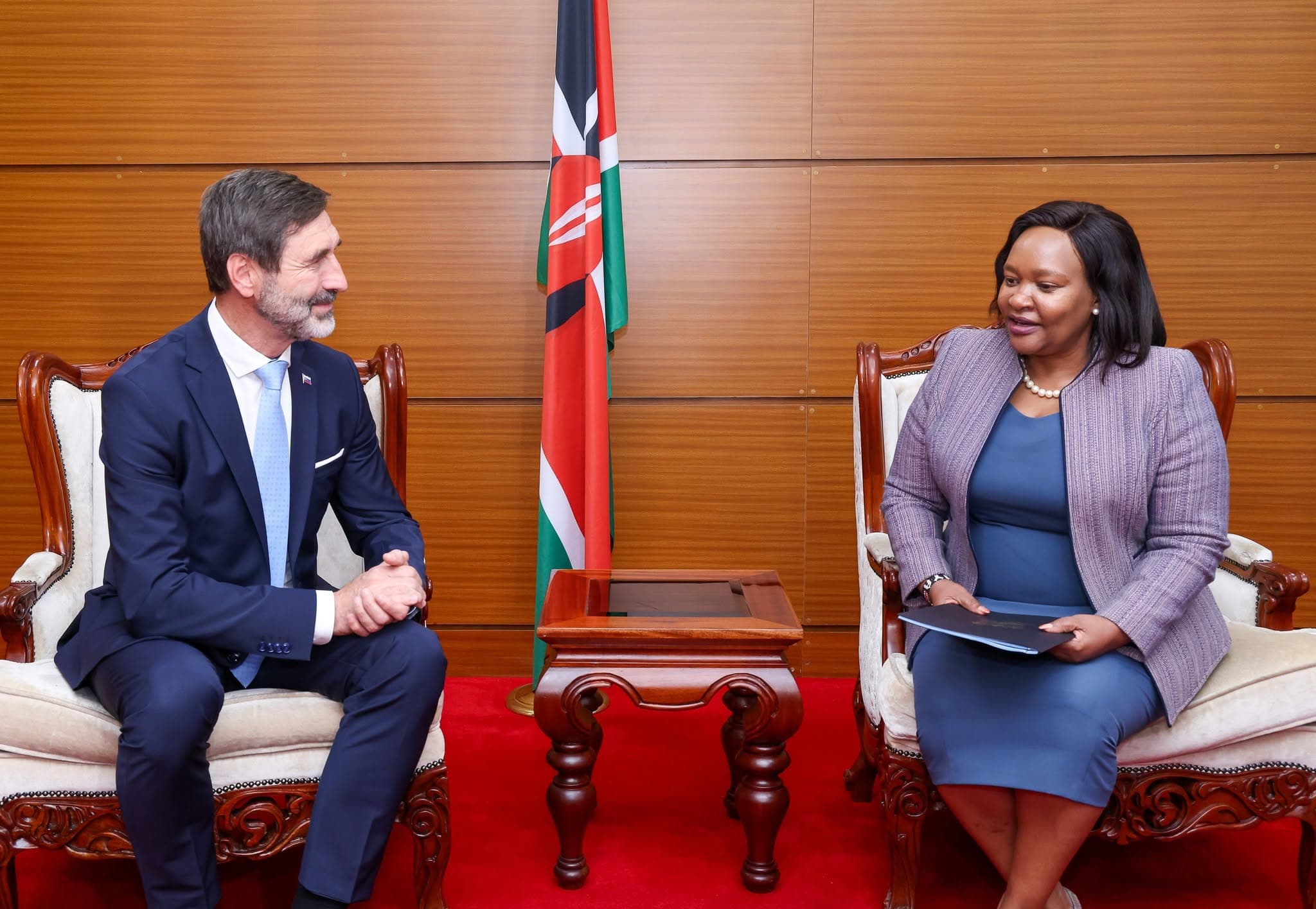 Slovak Foreign Minister arrives in Kenya for a three-day official visit