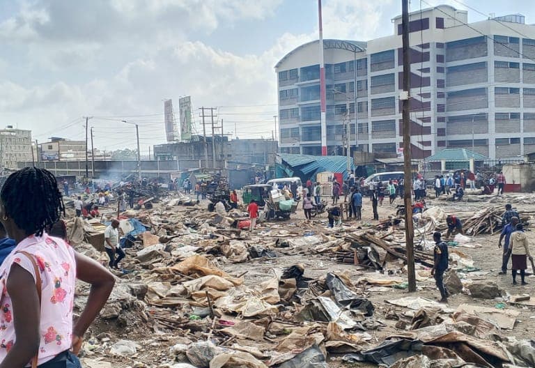Traders along sections of Thika Superhighway given seven days to vacate