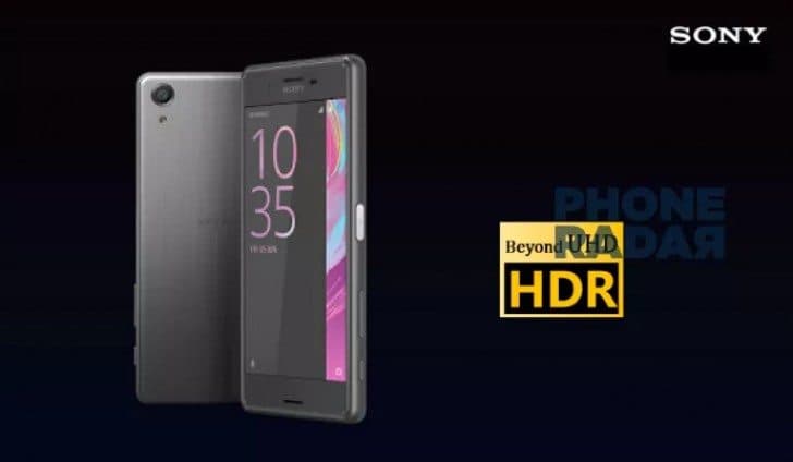 The Successor to The Z5 Premium, Sony Xperia X Premium, to Come with the first HDR Display on a Smartphone