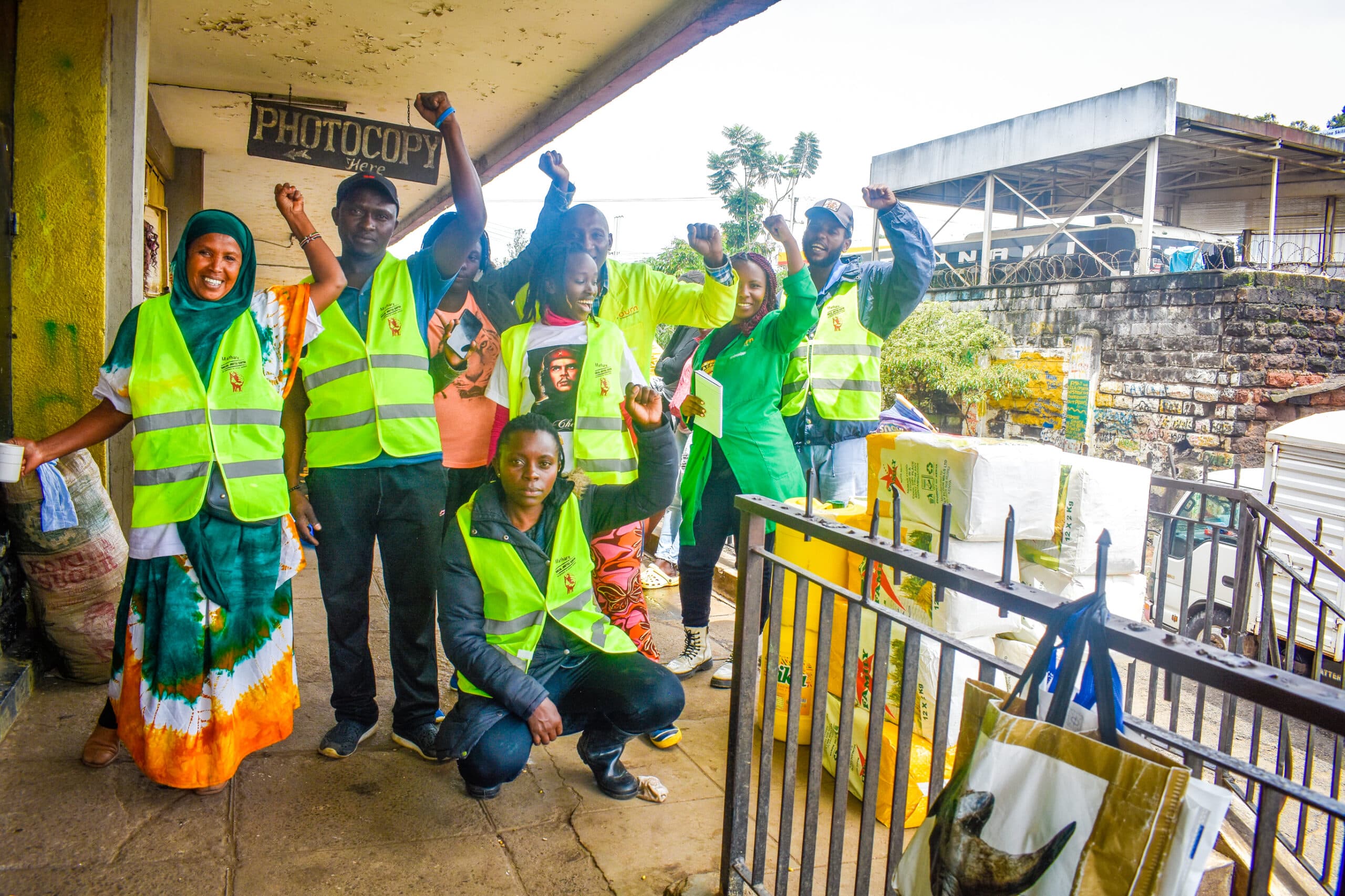 BURN donates stoves & dry foods to flood victims in Mathare, Muku Kwa Reuben