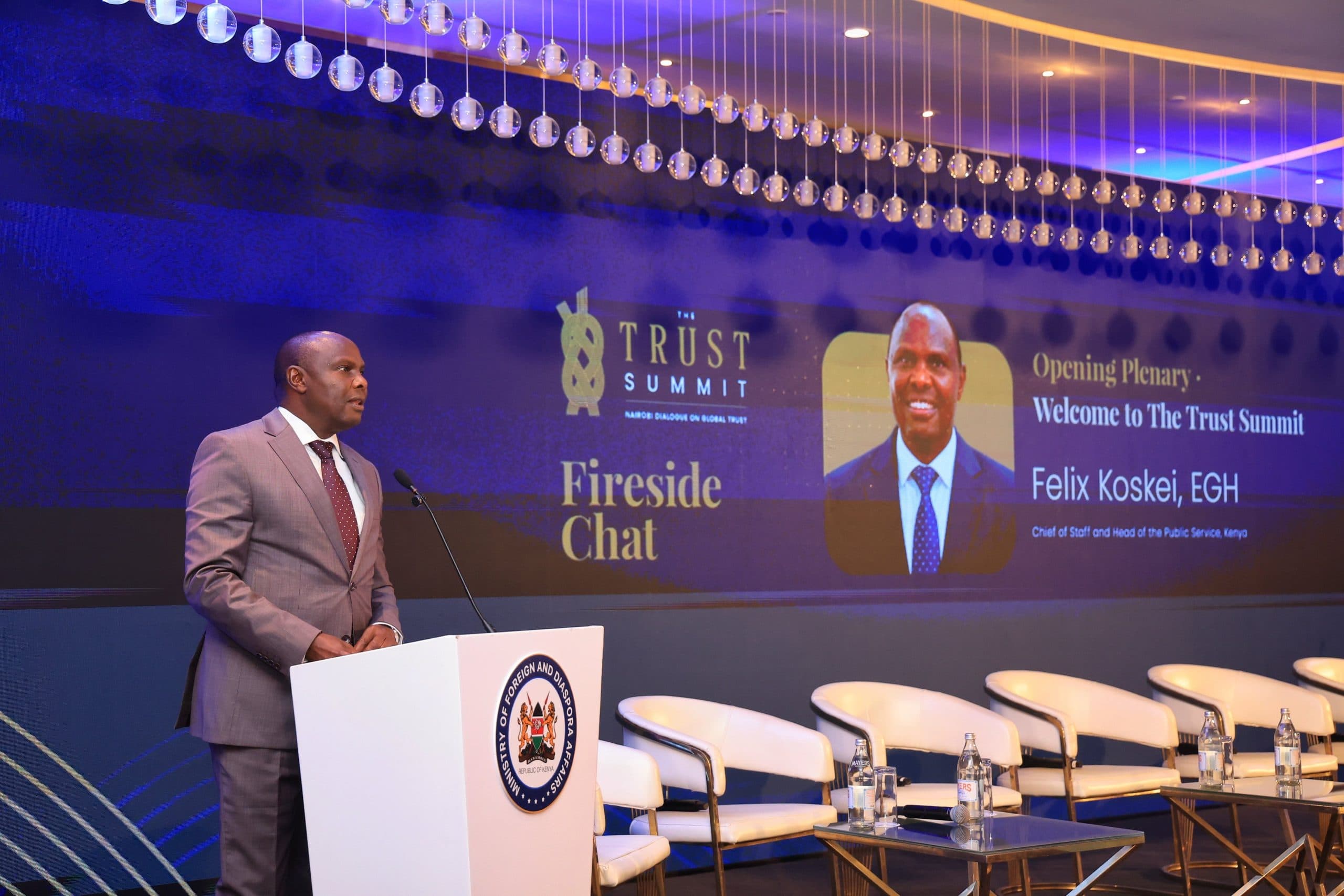 Koskei calls for stronger accountability to rebuild public trust