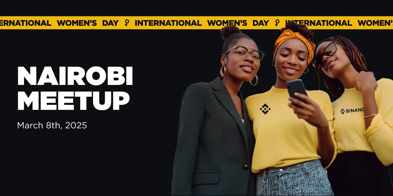 Binance to Host International Women’s Day 2025 Event in Nairobi