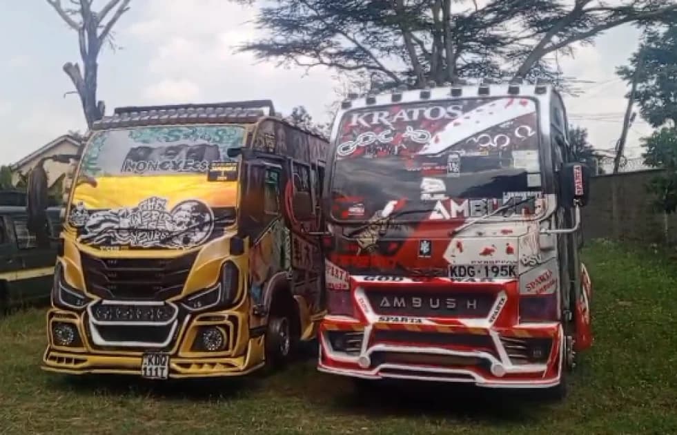 ‘Nganyas’ back on the road as Ruto overturns NTSA graffiti ban