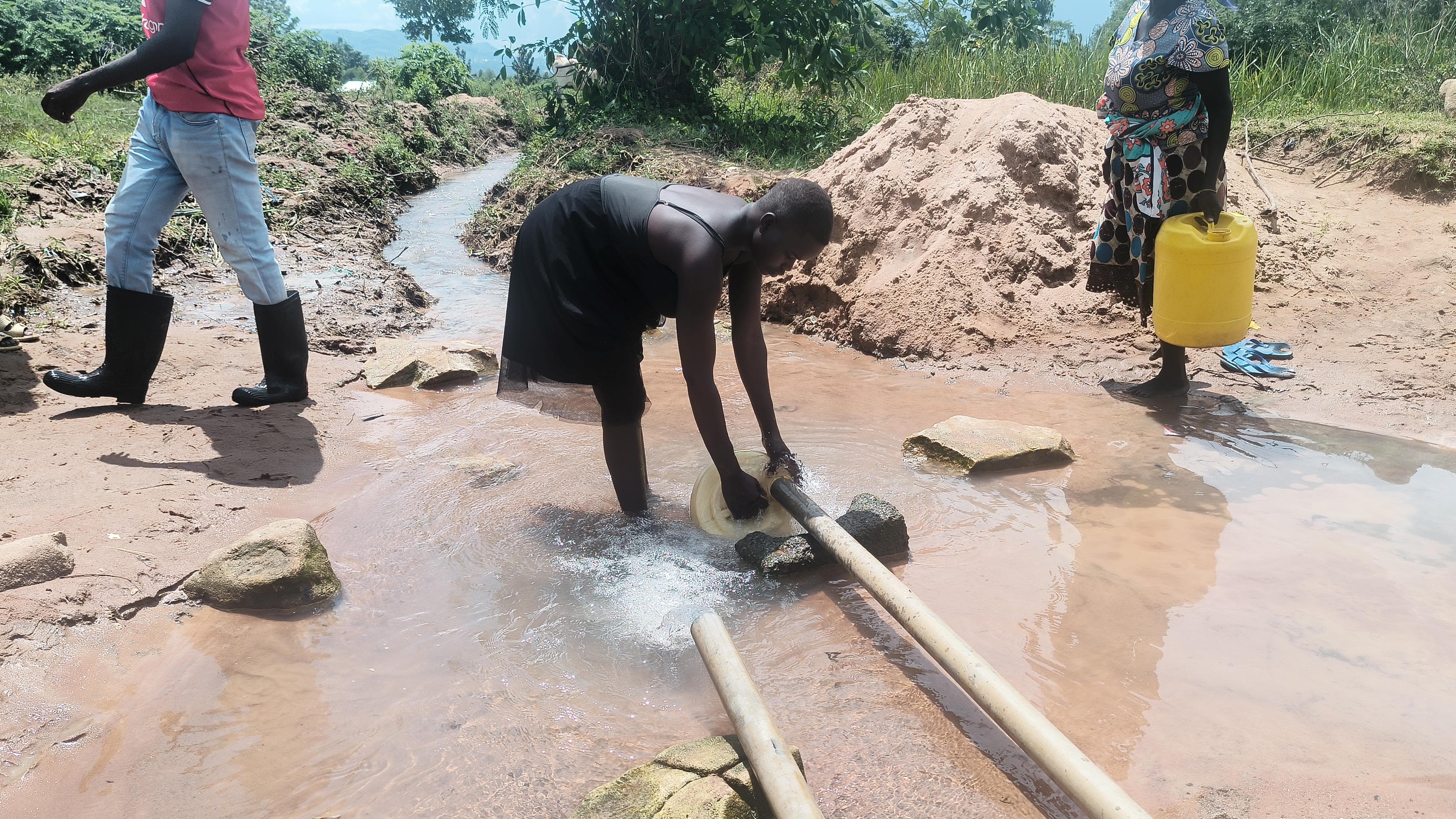 Residents seek urgent protection for Osia water spring