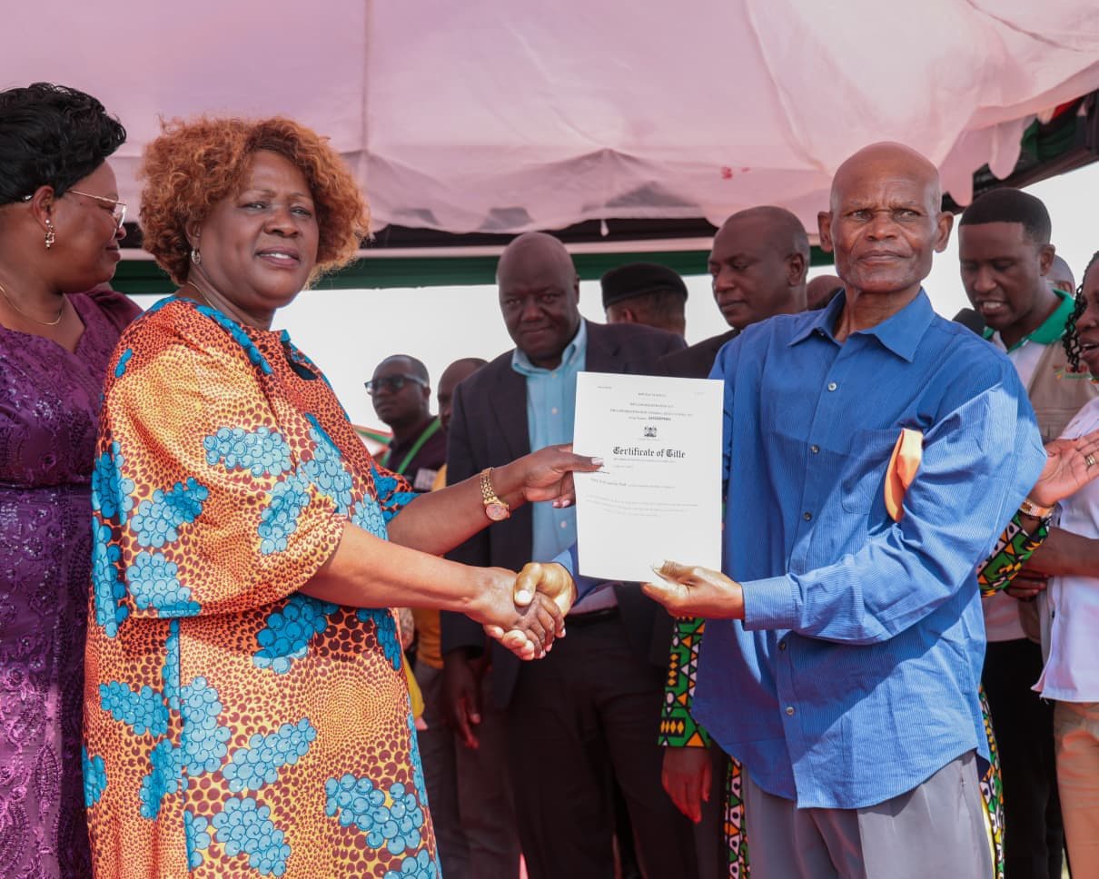 Government ends decades of land uncertainty in Kihiu Mwiri