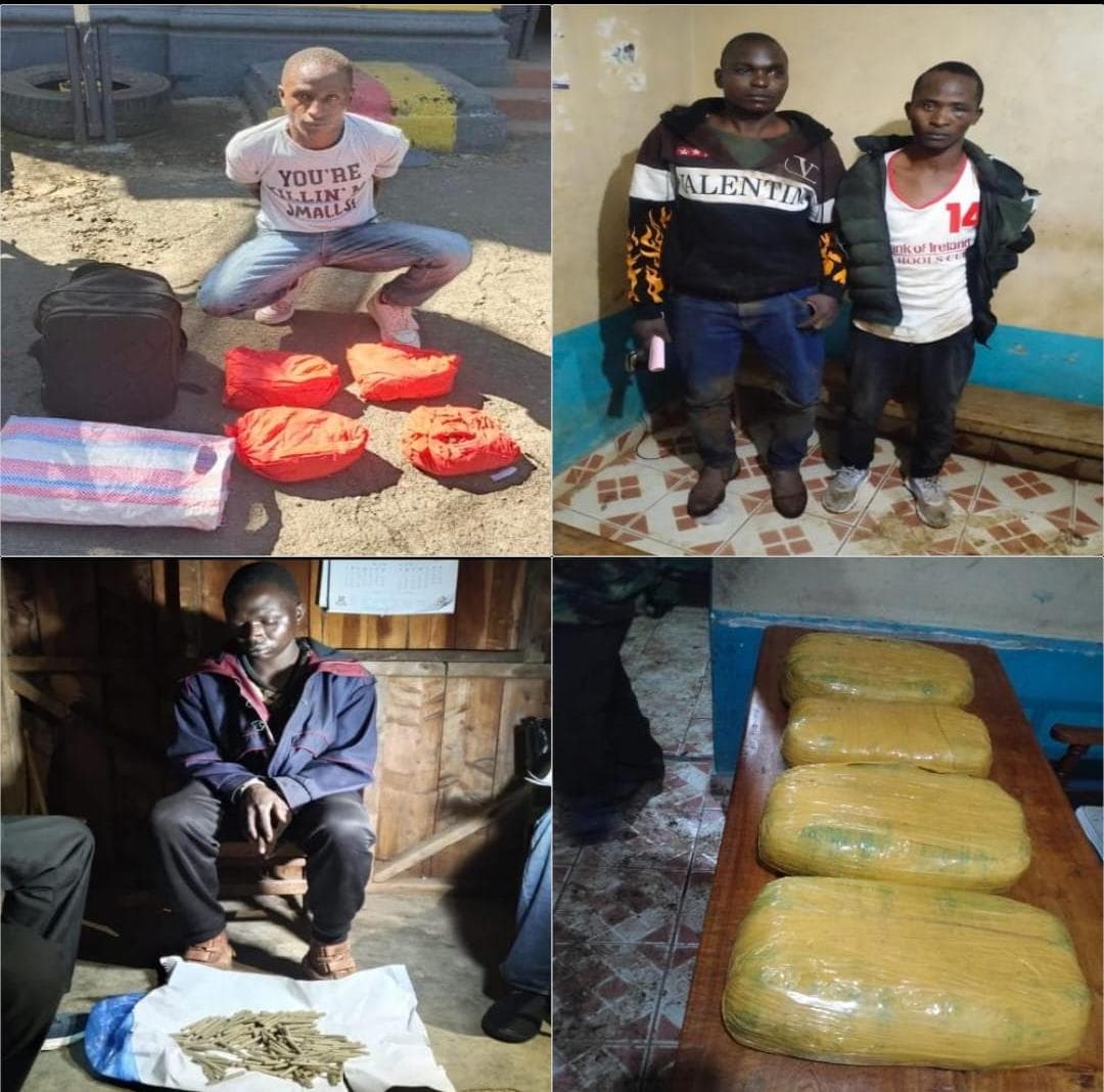 Police arrest drug traffickers, seize bhang in nationwide Crackdown