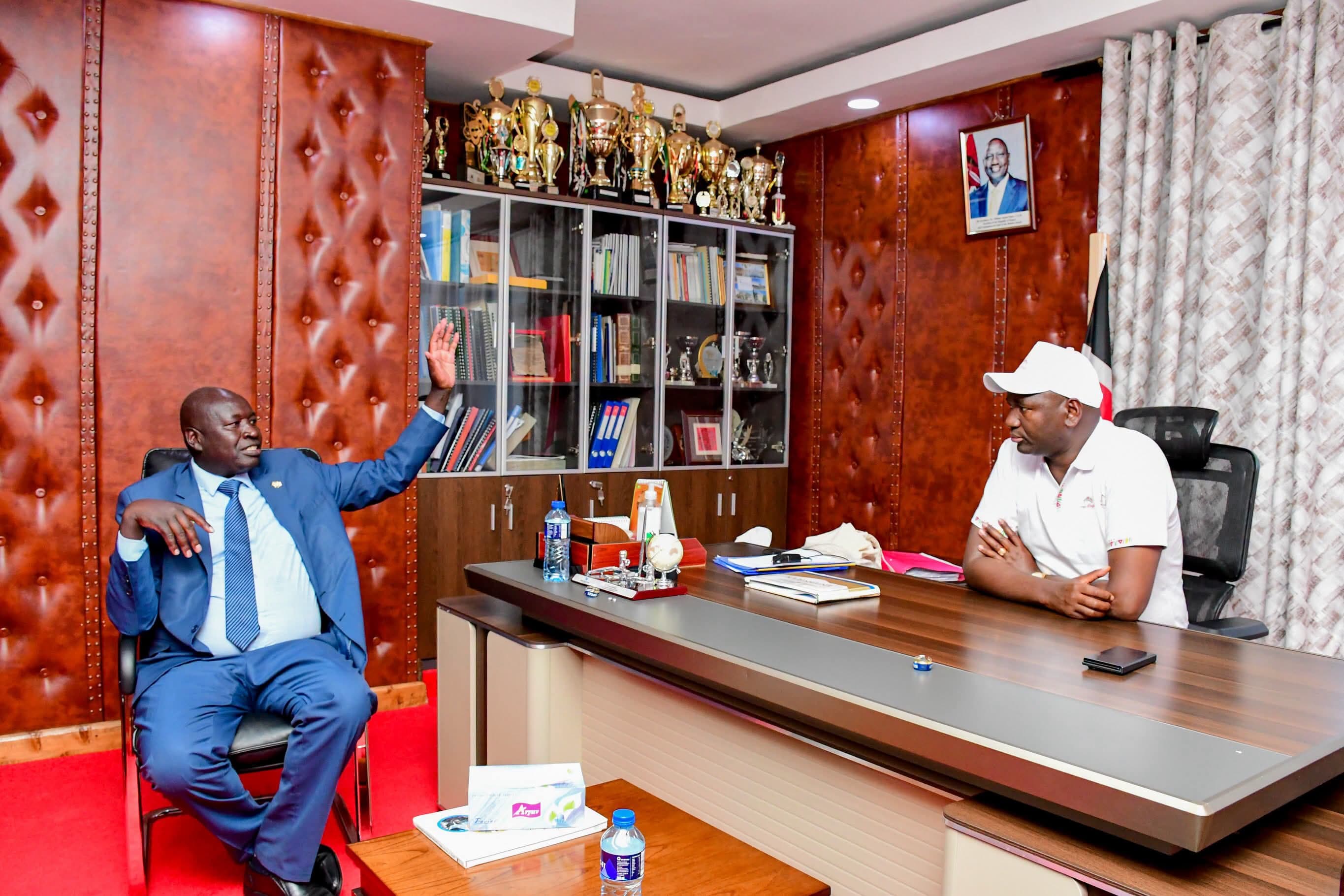 Bitok tours University of Eldoret ahead of World Tourism Day