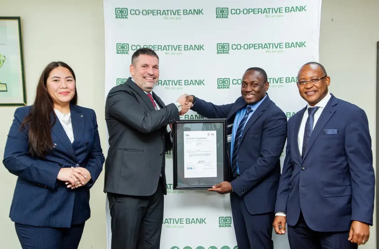 Co-operative Bank Secures ISO/IEC 27001:2022 Certification