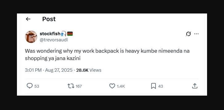 Funniest Memes in Nairobi Today
