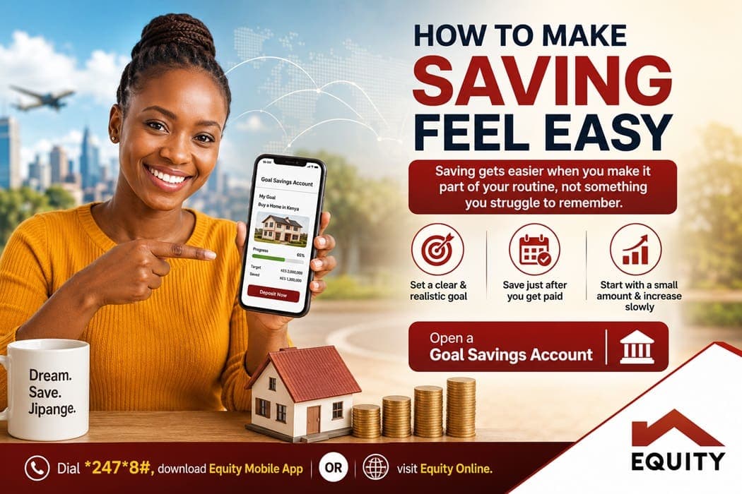 Effortless Saving: Unlock Equity Bank’s Goal Savings Account