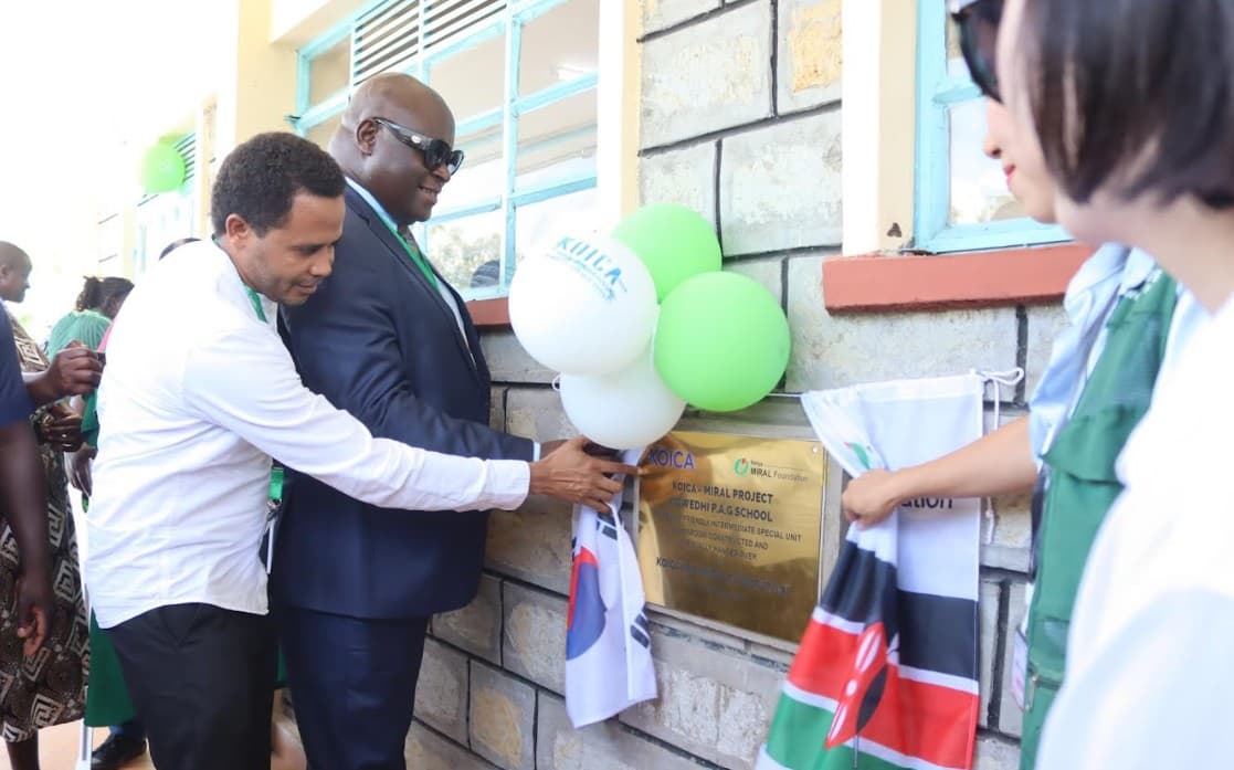 Korean organization unveils new special needs unit in Nyando