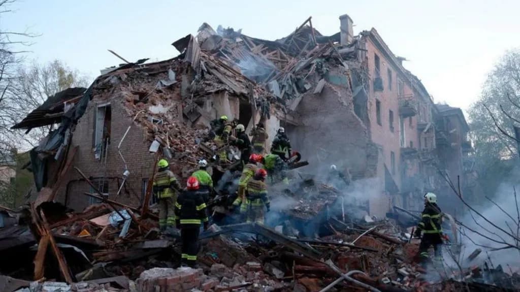 Seven dead in major Russian attack on Ukraine