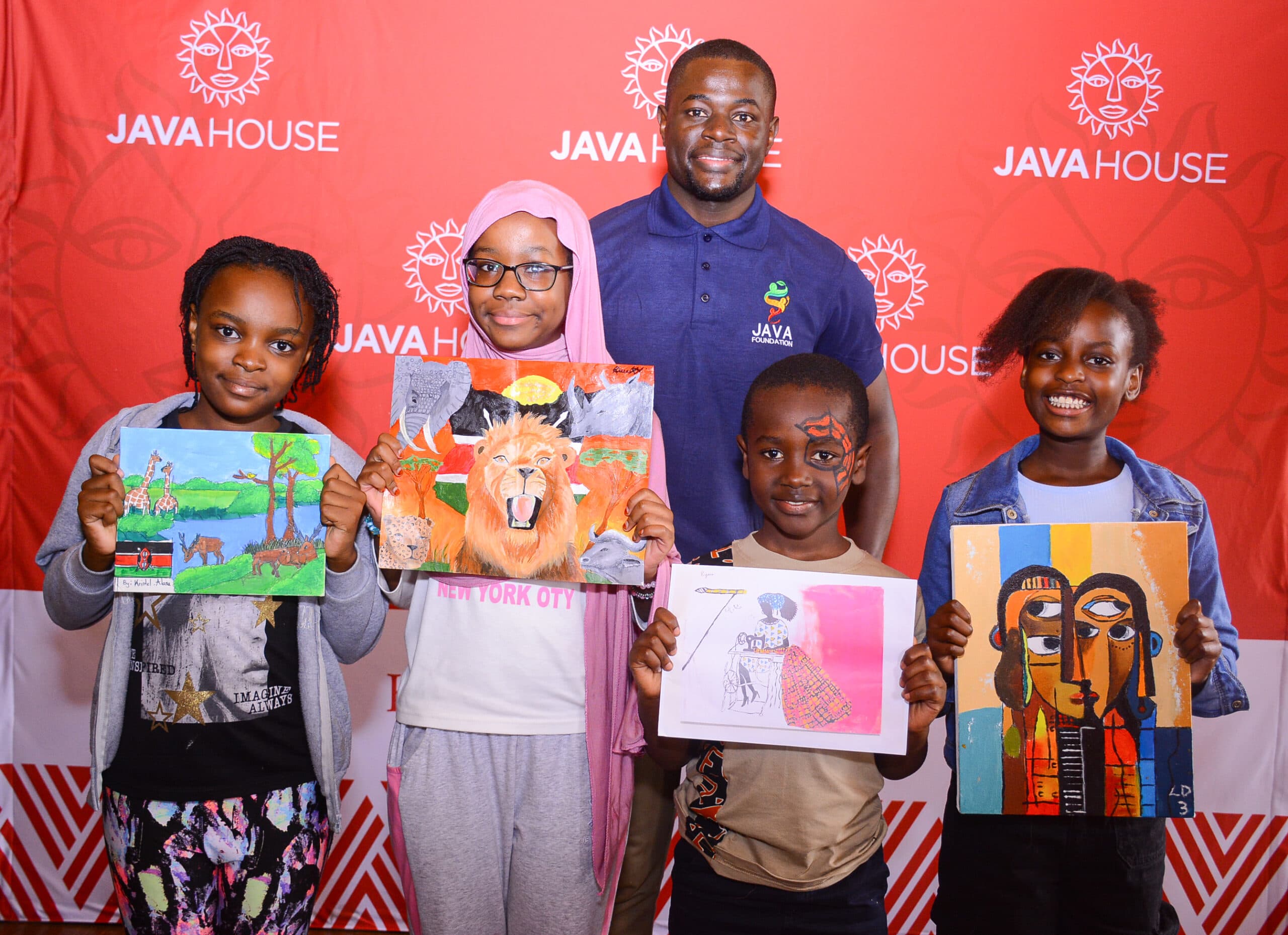 Java House Africa concludes 25th anniversary celebrations with children’s Art Exhibition