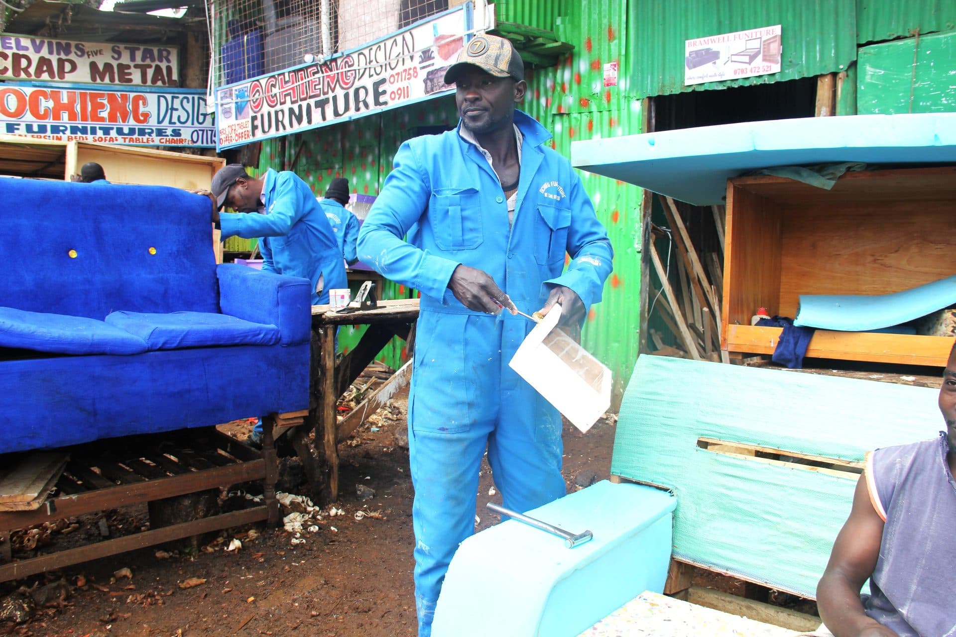 Ochieng: I started furniture business with Sh7k, now I make up to Sh10k daily