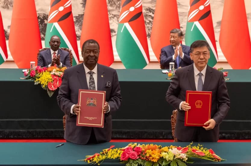 SGR and Nithi Bridge: Inside 20 MoUs Signed Between Kenya and China