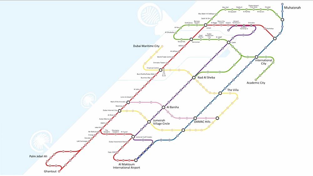$9bn+ Dubai Metro Gold Line Makes Headway as State-Owned RTA Invites EOI from Contractors