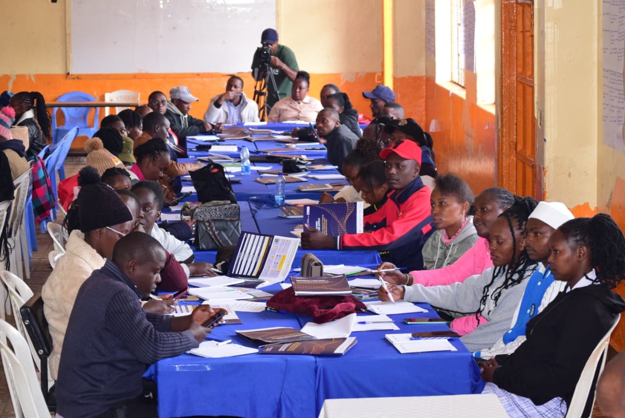 Nyandarua Junior Secondary Teachers equipped with blended learning