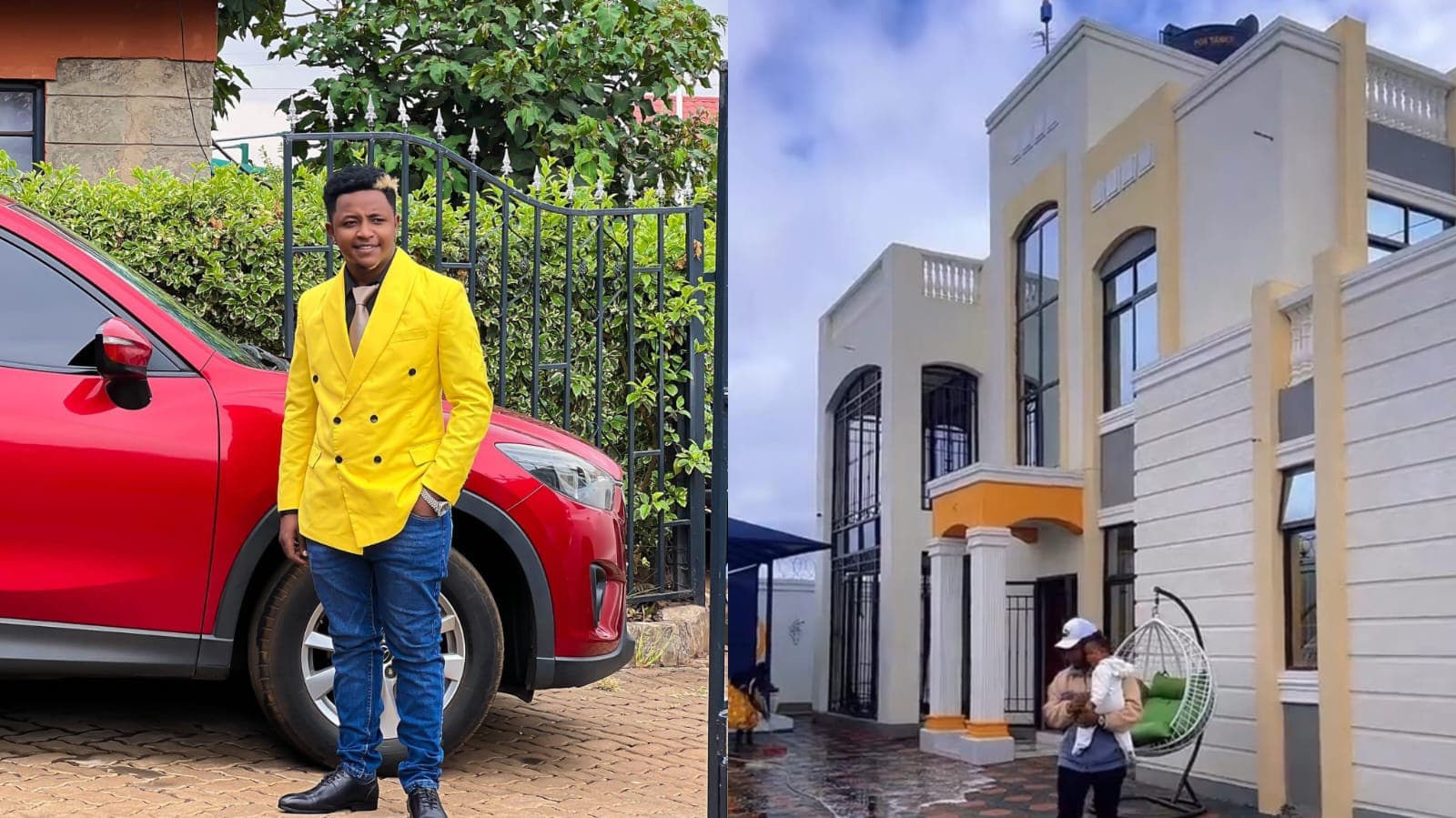 Thee Pluto moves out of luxurious mansion in Utawala after going broke