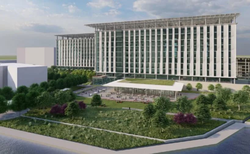 $500M Wells Fargo Construction on Regional Campus Tops Out in Irving