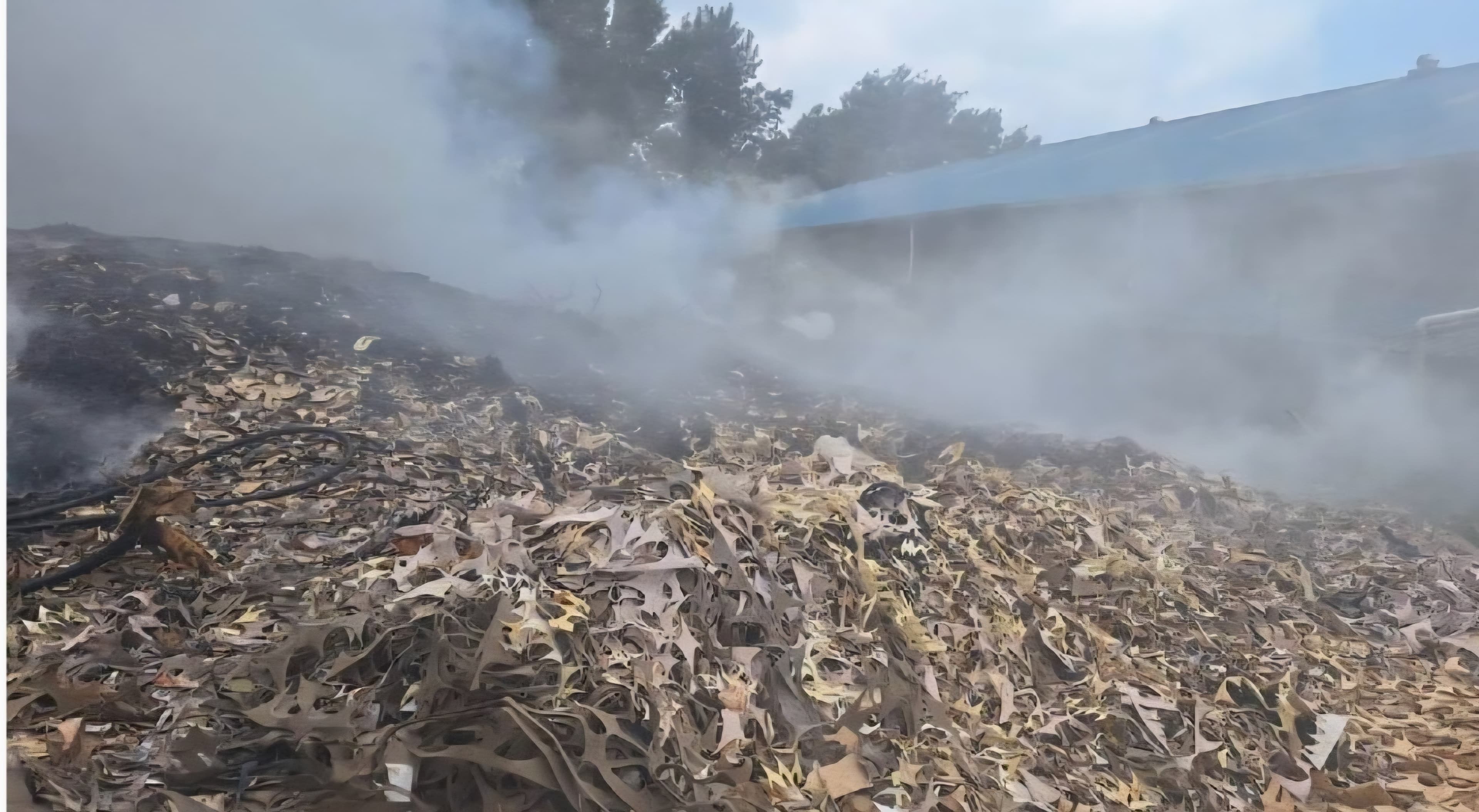 Kiambu residents raise alarm over toxic smoke at Muguga