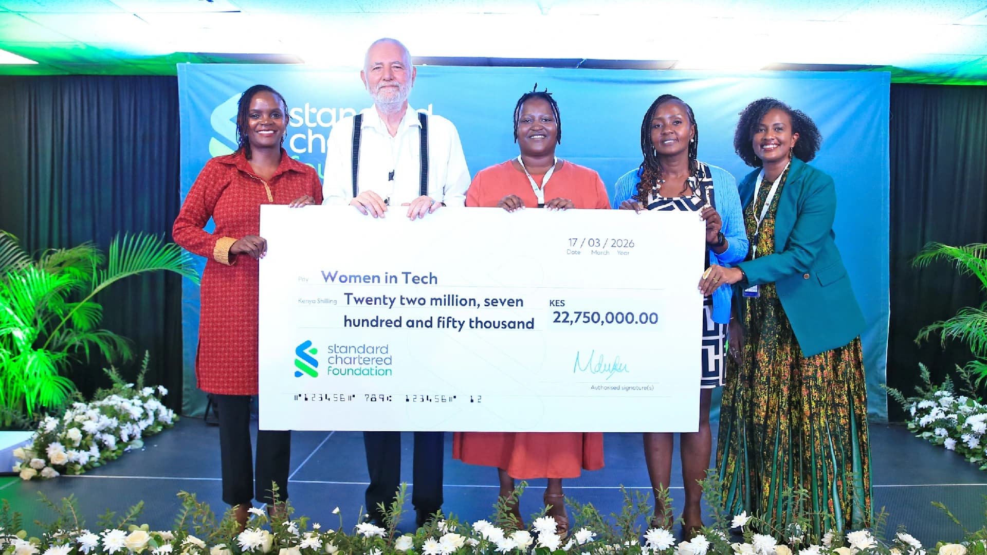 Standard Chartered Commits KES 22.5 Million to Women in Tech