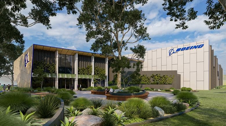 Boeing starts construction on new production facility in Queensland, Australia