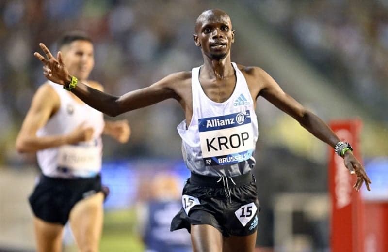 Krop takes 5000m silver as Serem bags steeplechase bronze in Paris Diamond League