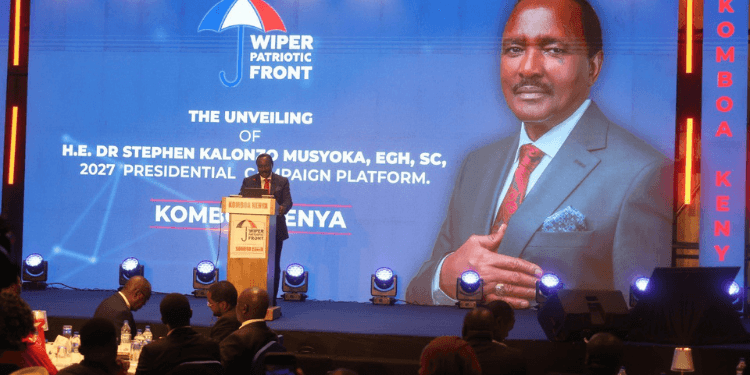 Kalonzo Launches New Movement to Unseat Ruto in 2027