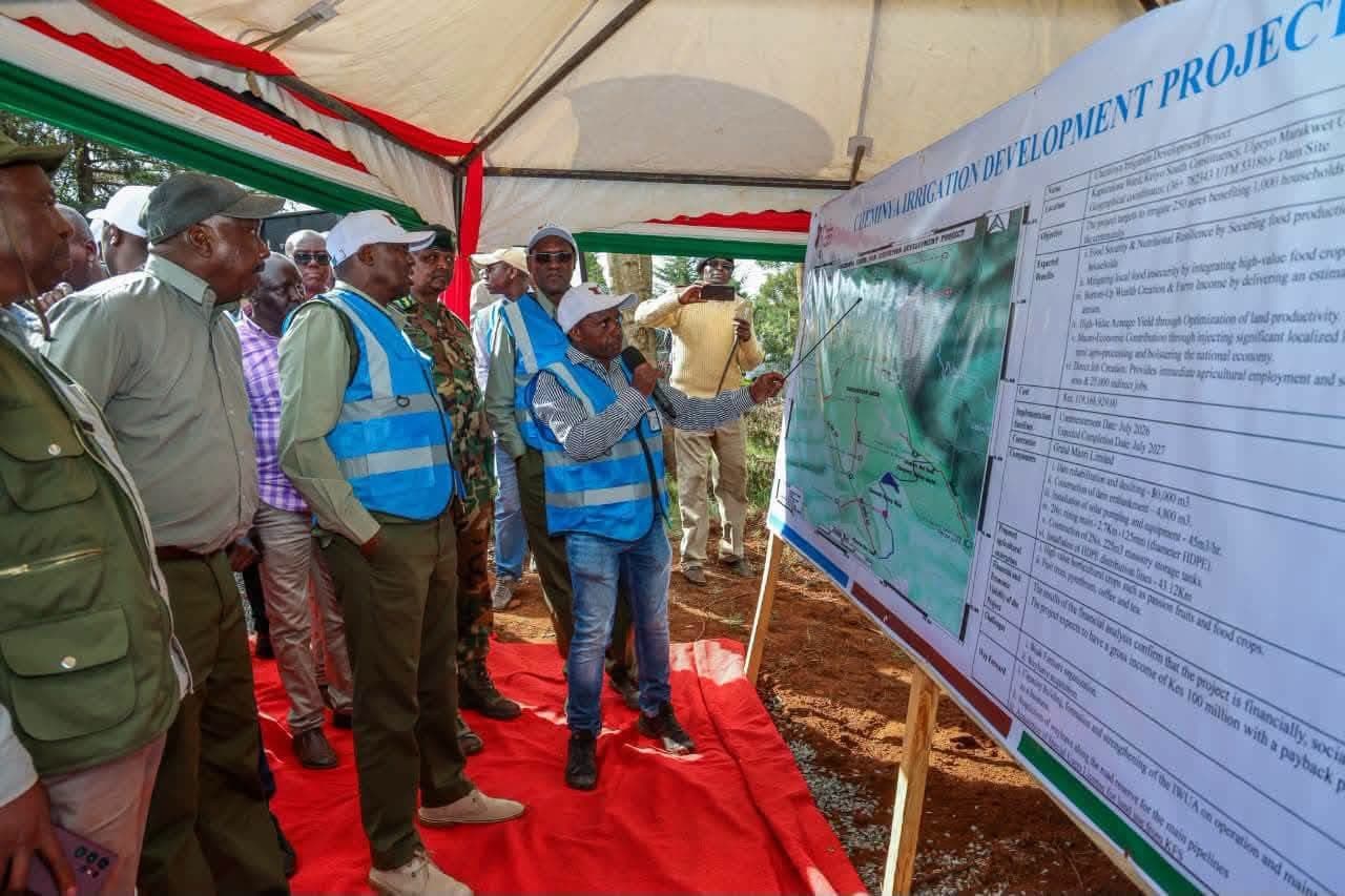 Cheminya irrigation development project launched