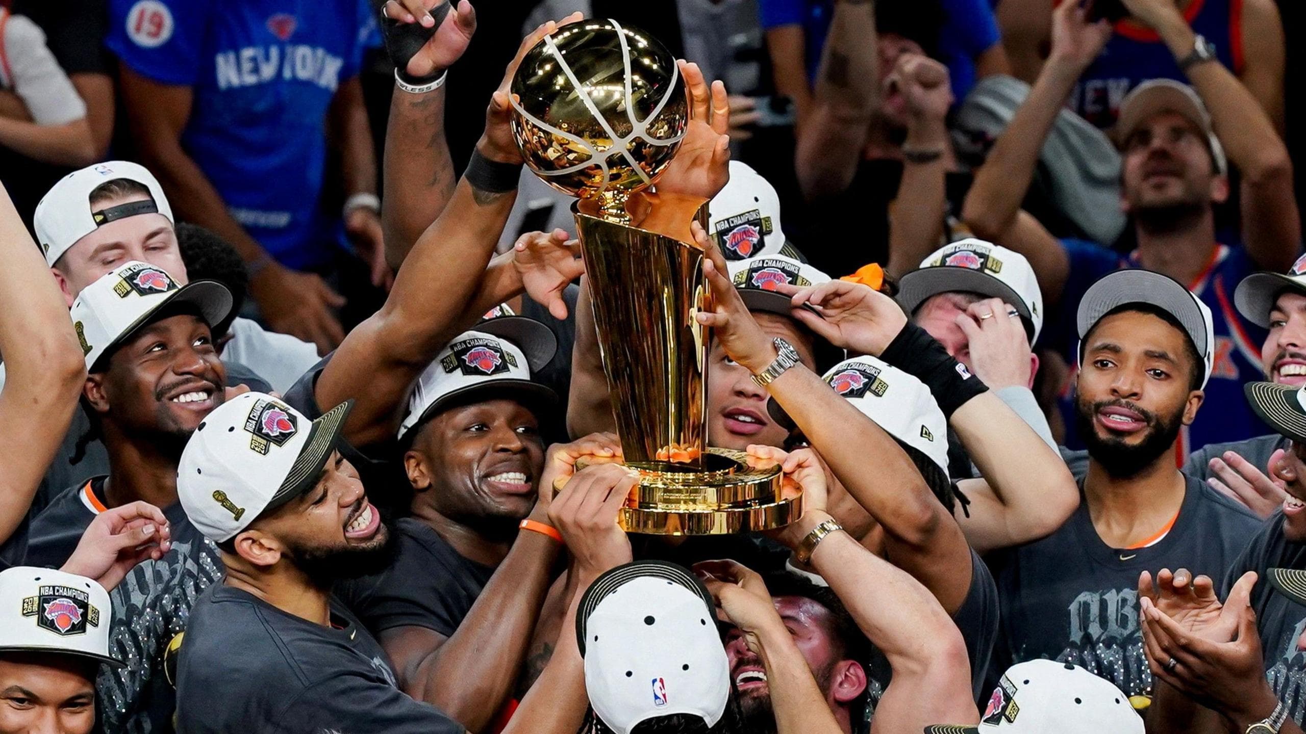 New York Knicks win NBA championship for first time in over 50 years