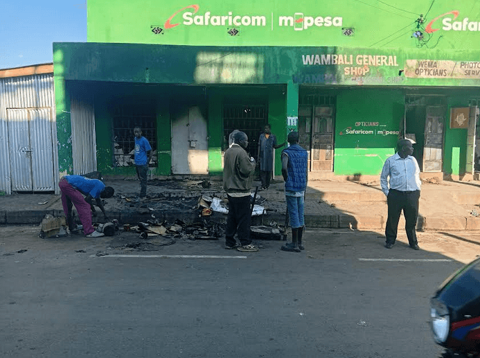 Merchandise worth Sh8million burnt down
